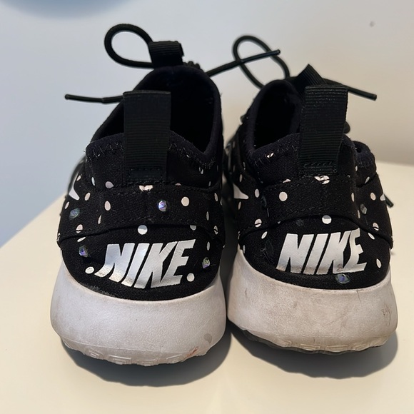 Polka Dot Bedazzled Nike Sneakers - Picture 5 of 7